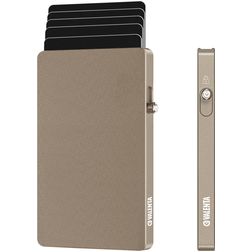 Valenta Cardprotector Aluminium Pasjeshouder - 7 Pasjes - MagSafe Compatible - Goud