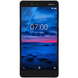 Mobigear Premium Nokia 7 Glazen Screenprotector - Case Friendly - Zwart