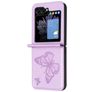 Mobigear Butterfly Samsung Galaxy Z Flip 6 Hoesje Backcover - Paars
