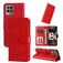 Mobigear Sunflower Realme Narzo 50 4G Hoesje Bookcase Portemonnee - Rood
