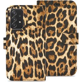 My Style Flex Wallet Samsung Galaxy A52s 5G Hoesje Bookcase Portemonnee - Wild Leopard