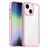 Mobigear Crystal iPhone 14 Plus Hoesje Hardcase Backcover - Transparant / Roze