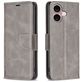 Mobigear Excellent iPhone 16 Plus Hoesje Bookcase Portemonnee - Grijs