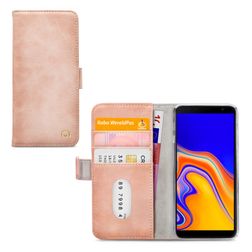 Mobilize Elite Gelly Samsung Galaxy J4 Plus Hoesje Bookcase - Soft Pink