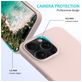 Mobigear Rubber Touch iPhone 16 Pro Siliconen Hoesje Backcover - Roze