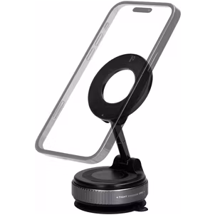Mobiparts Vacuum Suction MagSafe Standaard - Zwart Universeel