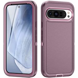 Mobigear Rugged Google Pixel 9 Pro Hoesje Hardcase Backcover Shockproof - Paars