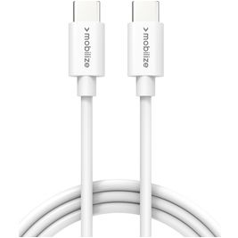 Mobilize USB-C naar USB-C Kabel 1 Meter - Wit