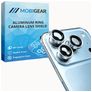 Mobigear Single Lens iPhone 18 Pro Max Glazen Camera Lens Protector - Case Friendly - Light Blue