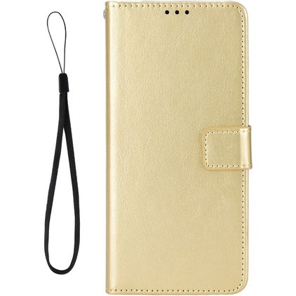 Mobigear Wallet TCL 30 Hoesje Bookcase Portemonnee - Goud