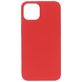 Mobiparts iPhone 14 Siliconen Hoesje Backcover - Scarlet Red