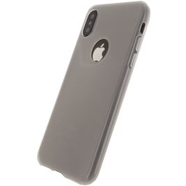 Mobilize Gelly iPhone XS Hoesje Flexibel TPU Backcover - Wit