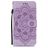 Mobigear Mandala iPhone 11 Hoesje Bookcase Portemonnee - Paars