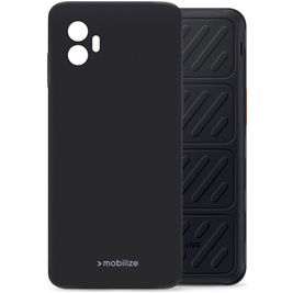 Mobilize Rubber Gelly Samsung Galaxy Xcover 7 Pro Hoesje Flexibel TPU Backcover - Zwart