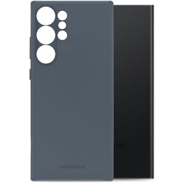 Mobilize Rubber Gelly Samsung Galaxy S24 Ultra Hoesje Flexibel TPU Backcover - Matt Blue
