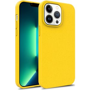 Mobigear Bio iPhone 15 Pro Max Hoesje Eco Friendly Backcover - Geel