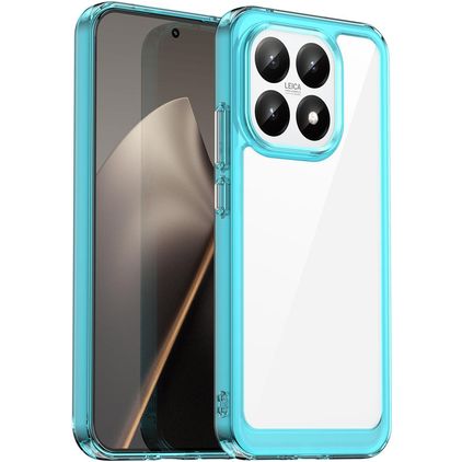 Mobigear Crystal Xiaomi 15T Hoesje Hardcase Backcover - Blauw