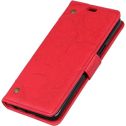 Mobigear Ranch Xiaomi Mi 8 SE Hoesje Bookcase Portemonnee - Rood