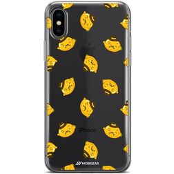 Mobigear Design iPhone XS Max Hoesje Flexibel TPU Backcover - Lemon