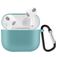 Mobigear Classic Apple AirPods 3 Hoesje Flexibel Siliconen - Emerald Green