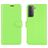 Mobigear Classic Samsung Galaxy S21 Hoesje Bookcase Portemonnee - Groen