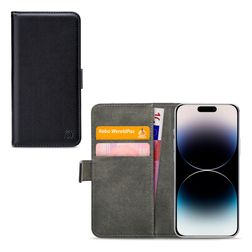 Mobilize Classic Gelly Wallet iPhone 14 Pro Hoesje Bookcase Portemonnee - Zwart