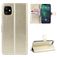 Mobigear Wallet iPhone 11 Hoesje Bookcase Portemonnee - Goud