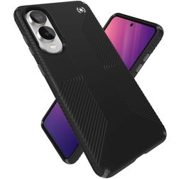 Speck Presidio2 Grip Samsung Galaxy S25 Edge Hoesje Hardcase Backcover Shockproof - Zwart