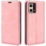 Mobigear Retro Slim OPPO Reno 7 4G Hoesje Bookcase Portemonnee - Roze