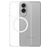 CARE by PanzerGlass Flagship Doorzichtig Samsung Galaxy S25 Edge MagSafe Hoesje Hardcase Backcover - Transparant