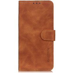 Mobigear Retro Samsung Galaxy S20 Hoesje Bookcase Portemonnee - Bruin