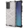 Mobigear Honeycomb Samsung Galaxy Note 20 Hoesje Hardcase Backcover Shockproof - Grijs