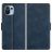 Mobigear Slim Magnet Xiaomi Mi 11 Lite Hoesje Bookcase Portemonnee - Donkerblauw