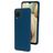 Mobiparts Samsung Galaxy A12 Siliconen Hoesje Backcover - Blueberry Blue