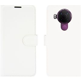 Mobigear Classic Nokia 5.4 Hoesje Bookcase Portemonnee - Wit