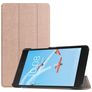 Mobigear Tri-Fold Lenovo Tab E7 Hoes Bookcase - Roségoud