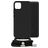 Mobilize Lanyard Gelly Samsung Galaxy A03 Flexibel TPU Hoesje met koord - Zwart