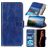 Mobigear Basic Samsung Galaxy A21 Hoesje Bookcase Portemonnee - Blauw