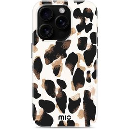 MIO iPhone 16 Pro MagSafe Hoesje Hardcase Backcover - Leopard