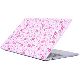 Mobigear Flowers MacBook Pro 15 Inch (2016-2019) Hoes Hardshell Laptopcover MacBook Case - Model 41 - Model A1707 / A1990