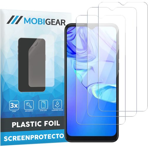 Mobigear Premium TCL 305 Glazen Screenprotector - Case Friendly - Zwart