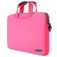 Mobigear Neon Neopreen Laptop Aktetas 11 - 12 inch Laptoptas + Handvat - Magenta