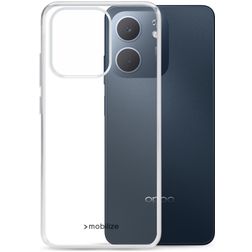 Mobilize Gelly Case Doorzichtig OPPO A5x Hoesje Flexibel TPU Backcover - Transparant