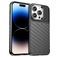 Mobigear Groove iPhone 15 Pro Hoesje Flexibel TPU Backcover - Zwart