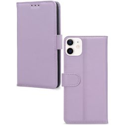 Mobilize Premium Gelly Wallet iPhone 11 Hoesje Bookcase Portemonnee - Paars