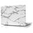 Mobigear Marble MacBook Pro 15 Inch (2008-2012) Hoes Hardshell Laptopcover MacBook Case - Wit - Model A1286