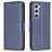 Mobigear Excellent Samsung Galaxy S24 Hoesje Bookcase Portemonnee - Blauw