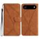 Mobigear Stitch iPhone Air Hoesje Bookcase Portemonnee - Bruin