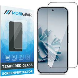 Mobigear Premium Google Pixel 9 Glazen Screenprotector - Case Friendly - Zwart