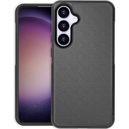 Mobigear Traveller Samsung Galaxy S24 Plus Hoesje Hardcase Backcover Shockproof - Zwart